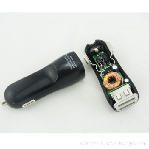 Double USB Car Charger / Car Charge Adapter for iPhone/iPad